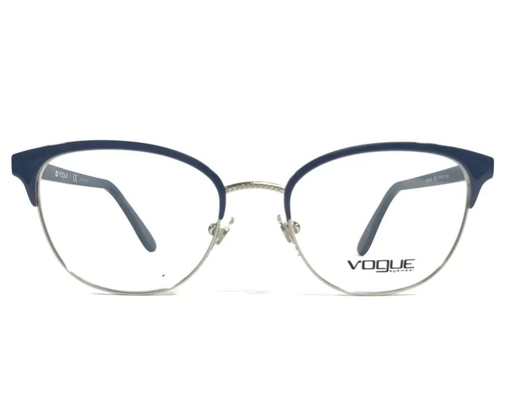 VOGUE VO 4088 5082 SLATE BLUE SILVER EYEGLASSES FRAMES 50-18-140
